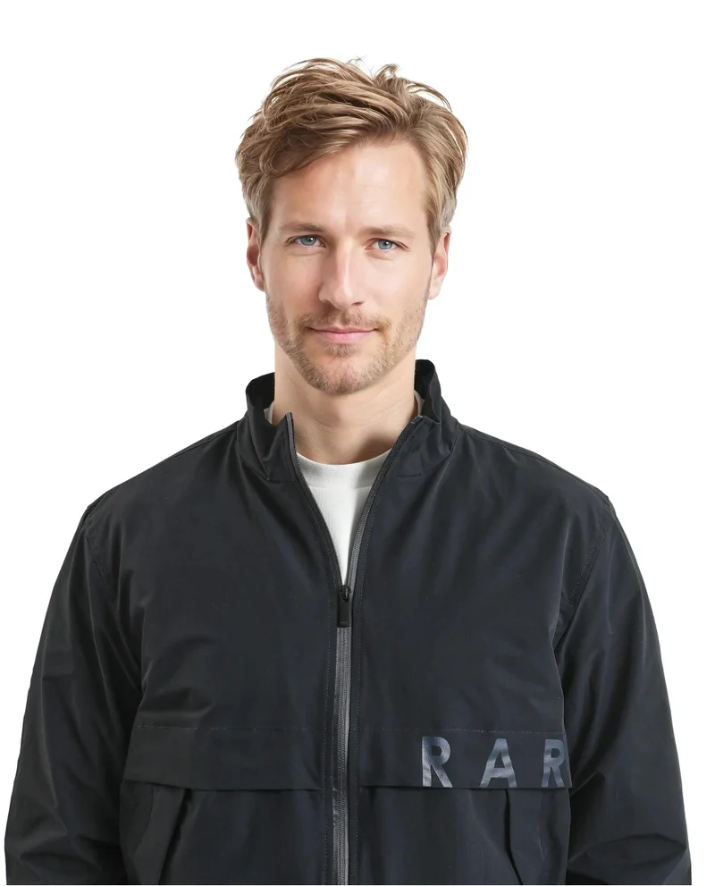 Rare Rabbit Men's Typography Print Jacket