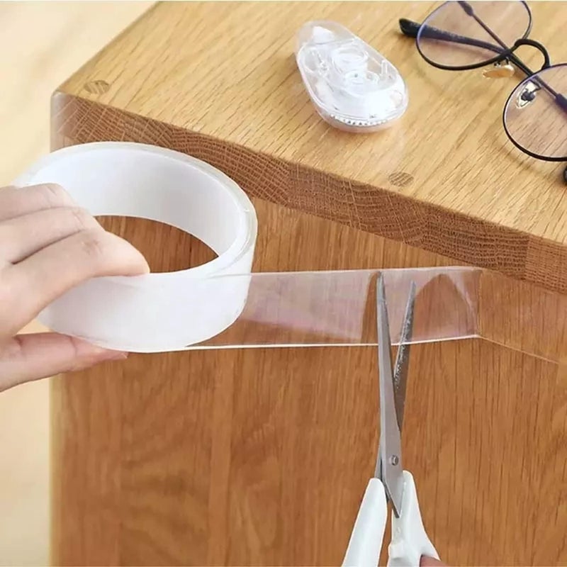 شريط سحري SKY-TOUCH Torix 3M - قابل للغسل ومقاوم للماء، شفاف من الأكريليك بوجهين - Image 3