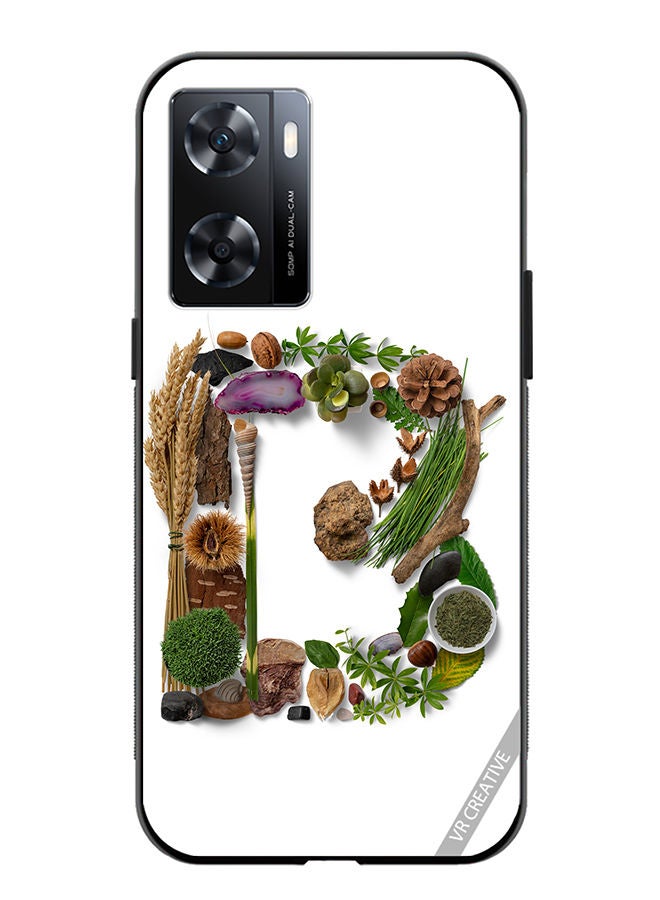 VR CREATIVE Protective Case Cover For OnePlus Nord N20 SE Alphabet B Design Multicolour - Image 1