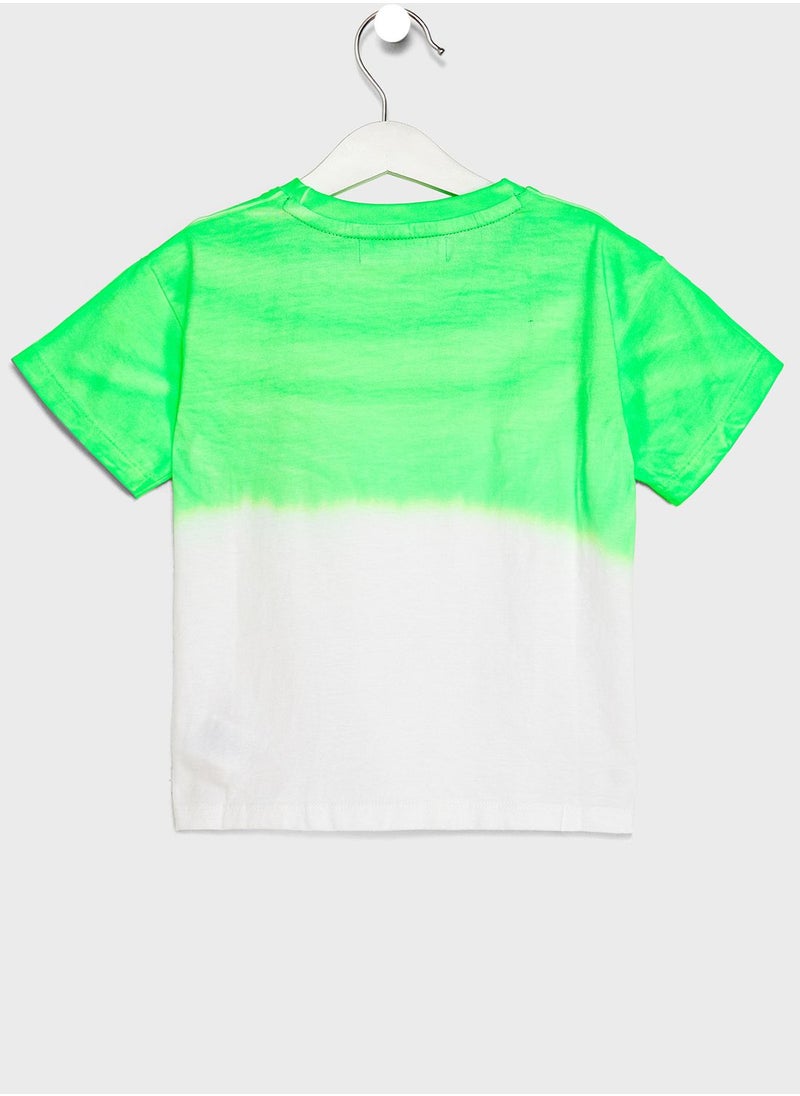 MINOTI - Kids Color Block T-Shirt - Image 1