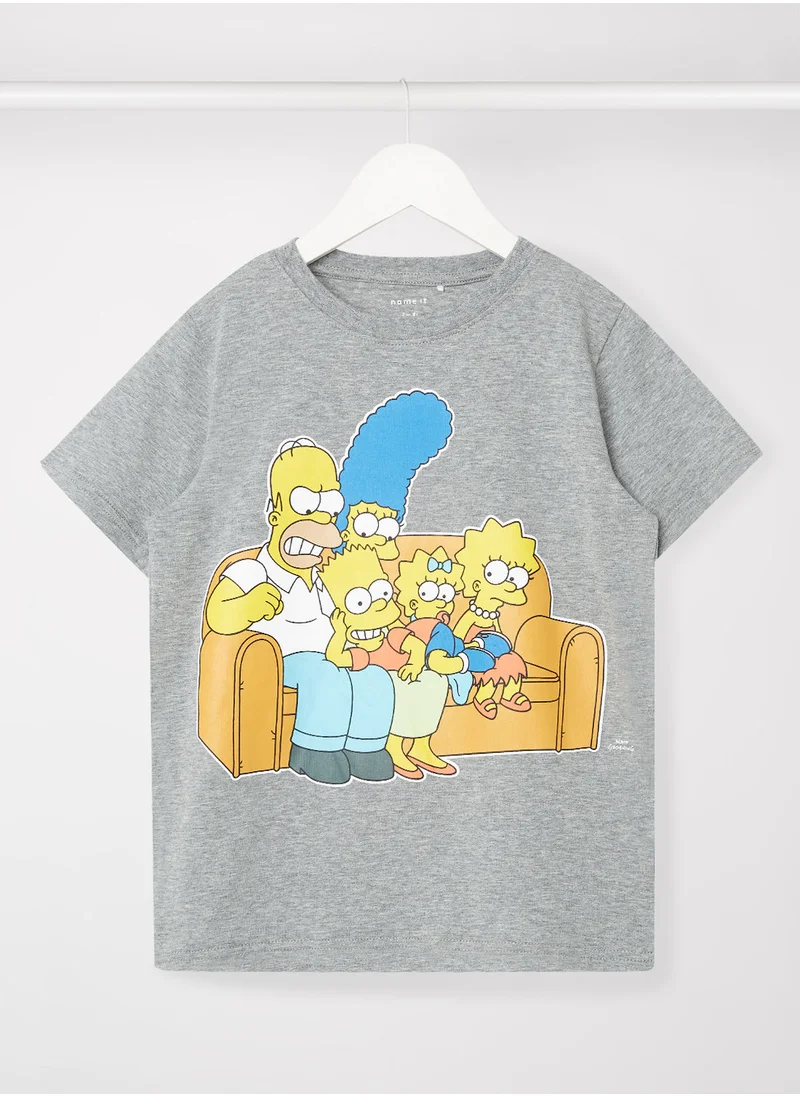 نيم ات Boys Simpsons T-Shirt