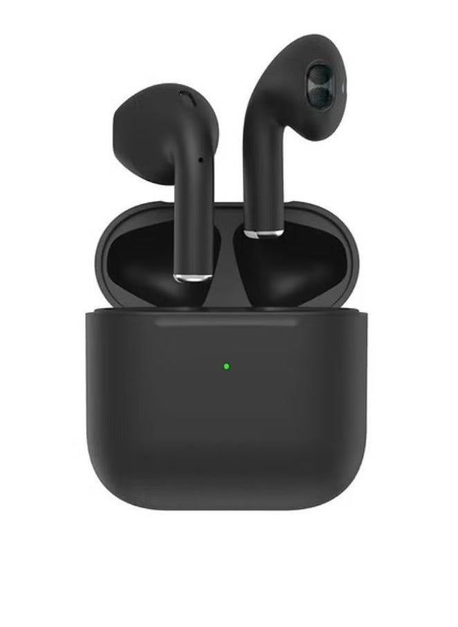 Haino Teko Air-1 Mini True Wireless Bluetooth Earbuds in Black with Built-in Microphone, Touch Controls, Auto Power On/Off, and Crystal-Clear Sound – Compatible with Apple and Android – In-Ear Headphones for Daily Use  - Image 2