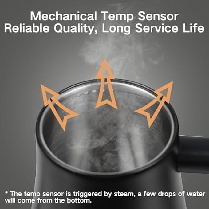 Winning Star 1500W 12L Electric Kettle  Ac220240V  Fast Boil With Compact Design With AntiDry Burning Automatic Power Off Overheat Protection Windable Heating Plate Copper Charging Cable - Image 4