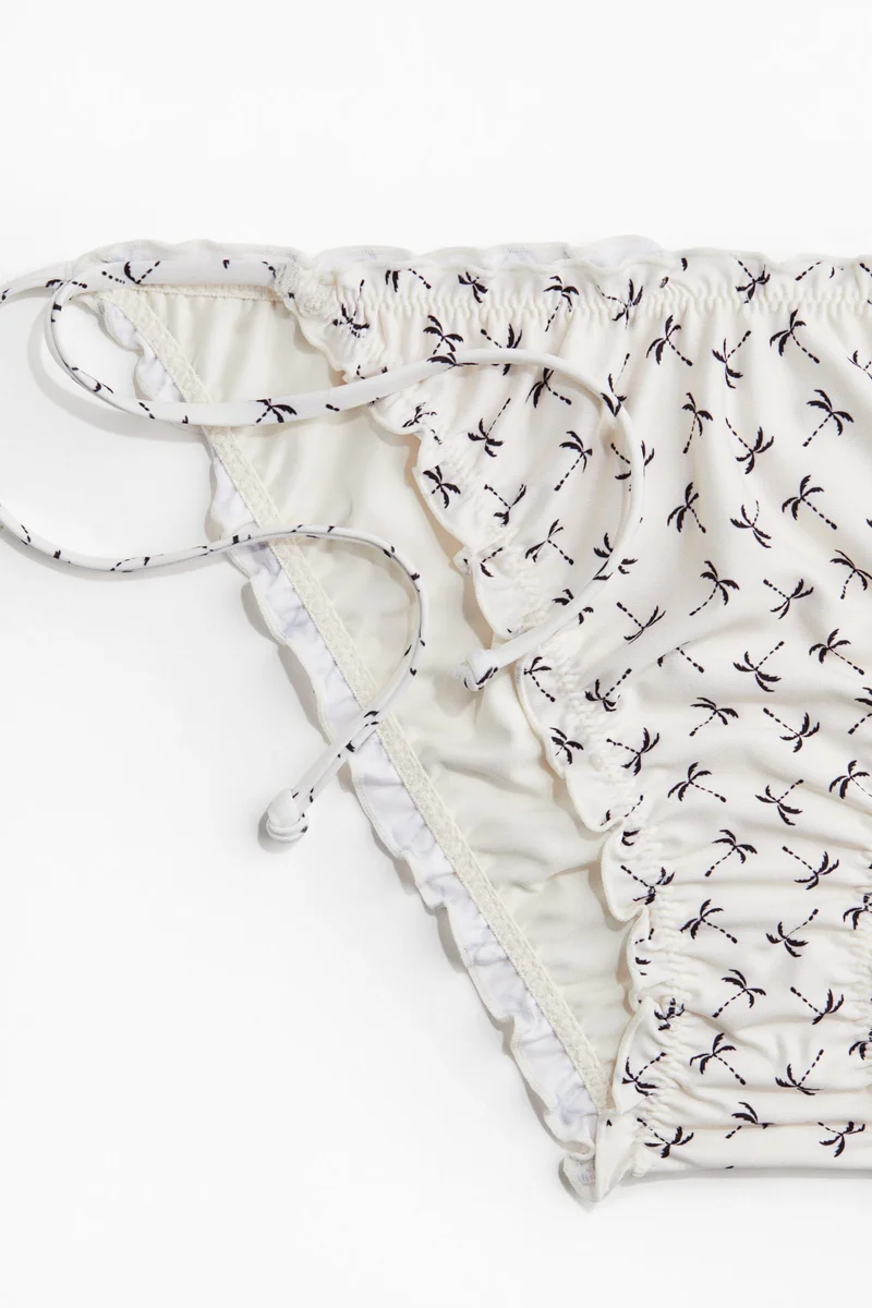 اتش اند ام Tie tanga bikini bottoms