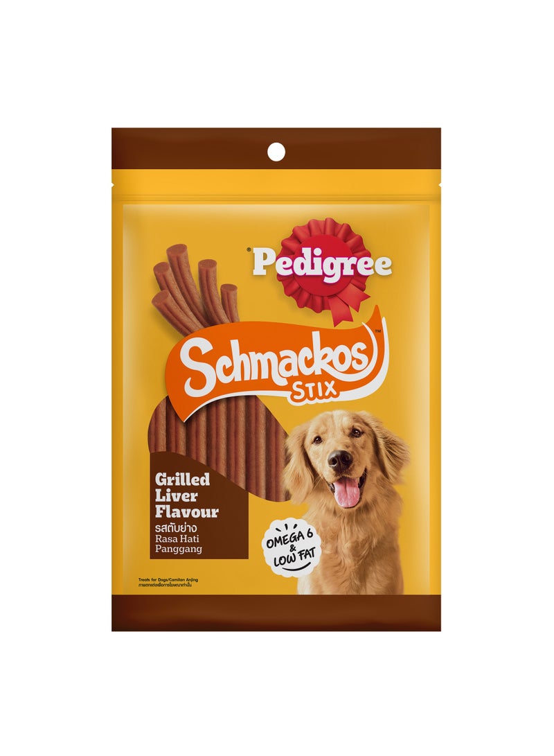 Pedigree Schmakos STIX Grilled Liver Fla