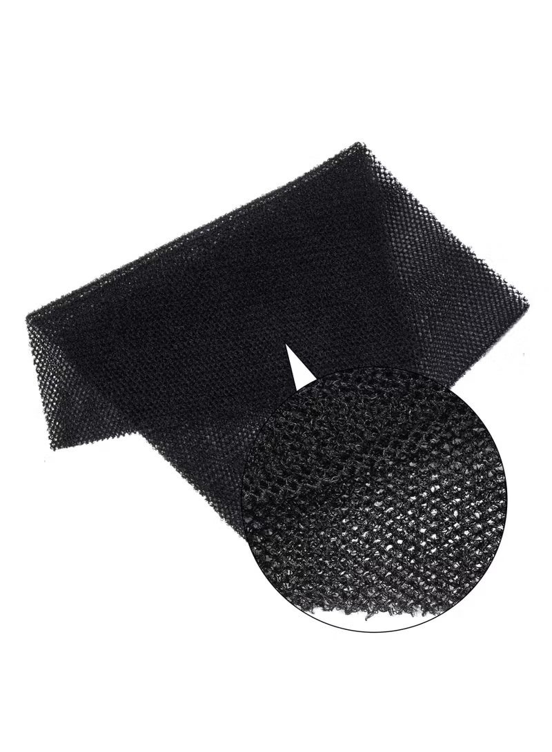 2 Piece African Net Bath Sponge African Exfoliating Long Body Scrubber Tight Weave Beauty Skin Smoother Tower Bath Cloth Porous Stretches Back Washcloths For Daily Use - Image 5