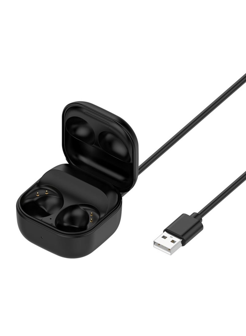 Storage Charging Case Compatible with Samsung Galaxy Buds2 Pro Earphone Charging Case 600mAh 2.22Wh Headphone Charger With USB Port SM-R510 - Image 4