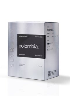 SLVRSKN SLVRSKN Pour-over- Colombia - 5 Sachets - 60g 