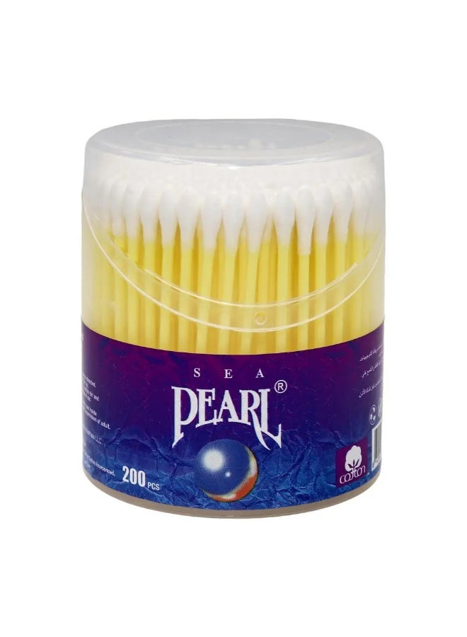 بيرل اعواد قطنية 200 قطعة - Image 1