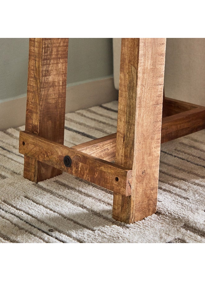 Home Box Home Box Kinston Solid Wood End Table Brown 50 x 50 x 50 cm  - Image 4
