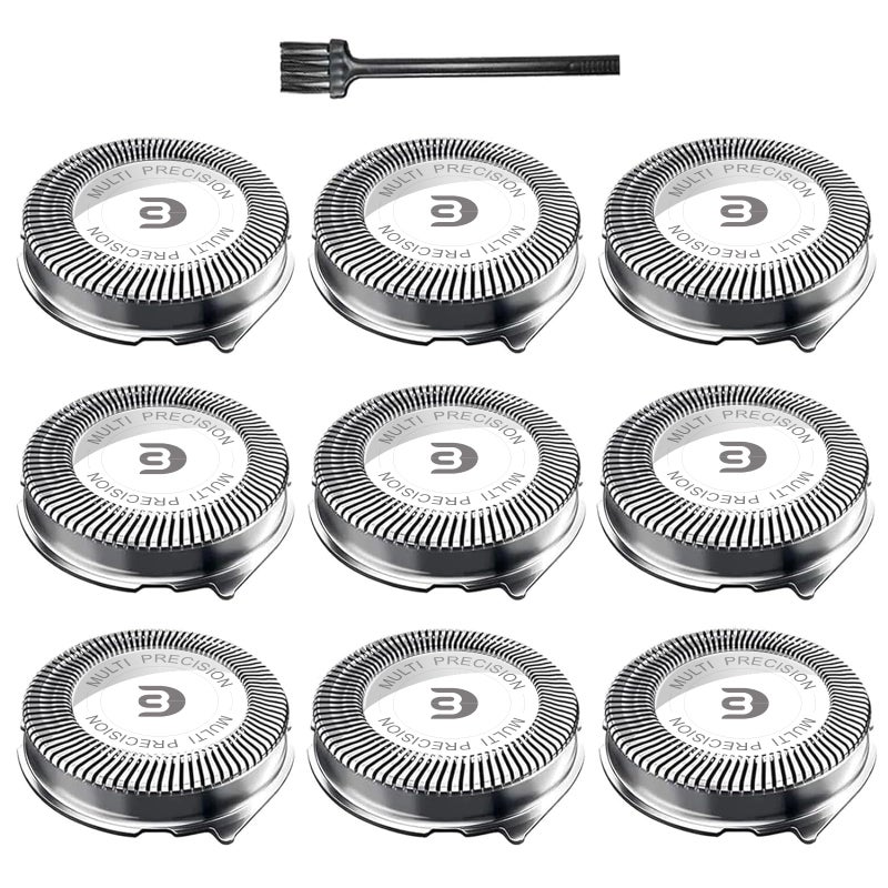 tuokiy SH30 Replacement Heads for Philips Electric Shaver Series 1000, 2000, 3000 and S738 Click and Style, SH30 Shaving Heads Easy Cut - Image 1