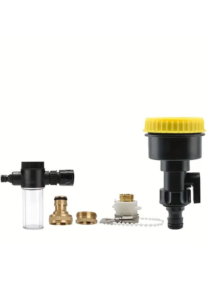 High Pressure Water Gun Shower Head Faucet Connector Teapot Car Washer Gardening Tool - Image 1