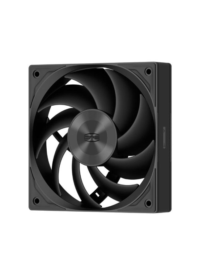 Pccooler F5r120bk Case Fan, Fdb Bearing, Metal Cd Texture, Three-speed Pwm, Triangular Geometric Texture, Cooling Fan - Image 5