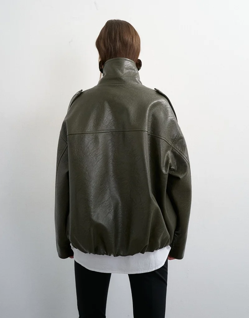 Topshop Bomber Coat Outerwear