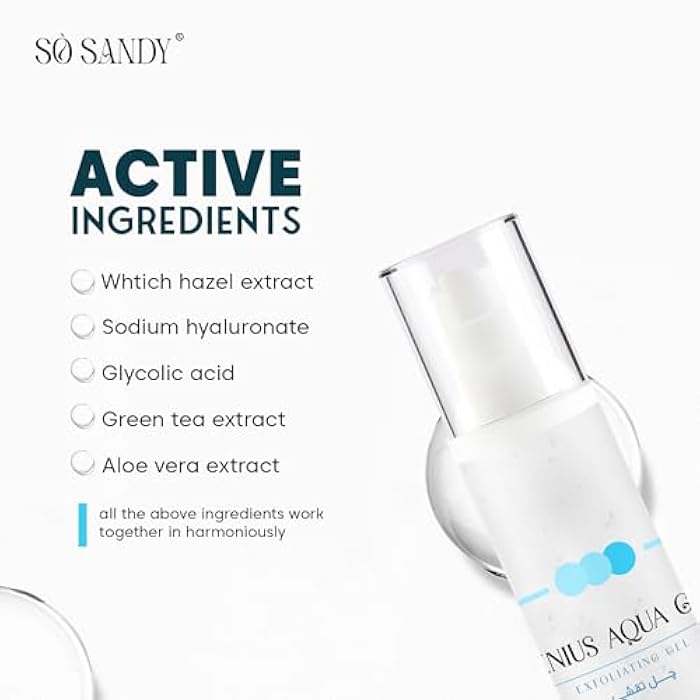 So Sandy Genius Aqua Exfoliating Gel, 50 g - Image 4