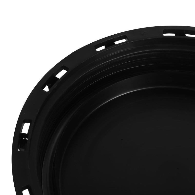 16.2cm Black Plastic IBC Tote Lid Cover with Gasket Chemical Food Storage Replacement - Image 4