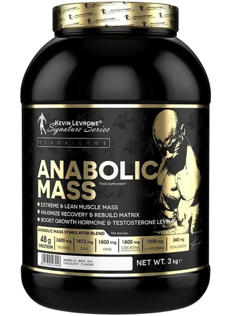 KEVIN LEVRONE Kevin Levrone Anabolic Mass Gainer 3 Kg Chocolate 