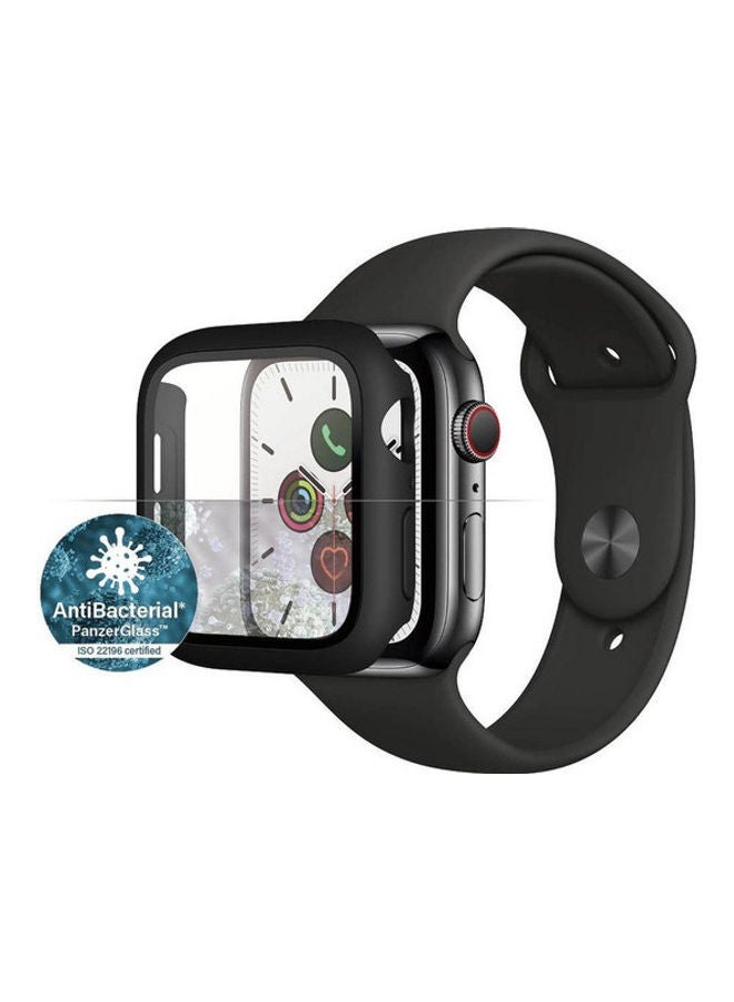 NIBEMINENT Full Body Apple Watch Bumper for Series 4/5/6/SE 40MM Black - Image 2