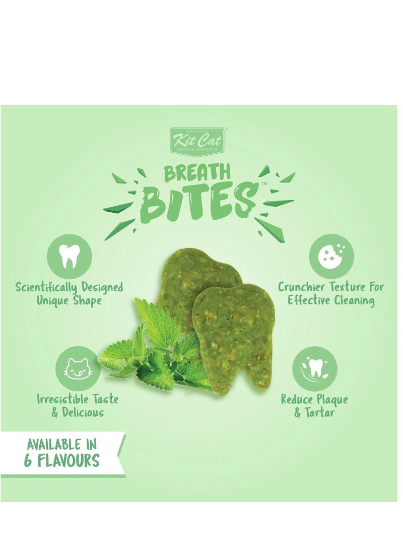 Kit Cat Breath Bites Beef Flavor Infused With Mint Cat Treats 60g - Image 2