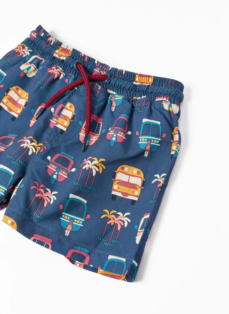زيبي Swim Shorts with 'Tuk Tuk' Pattern for Baby Boys