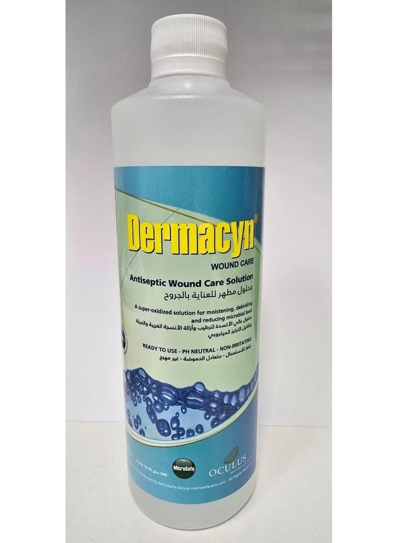 Dermacyn Antiseptic Wound Care Solution 500Ml