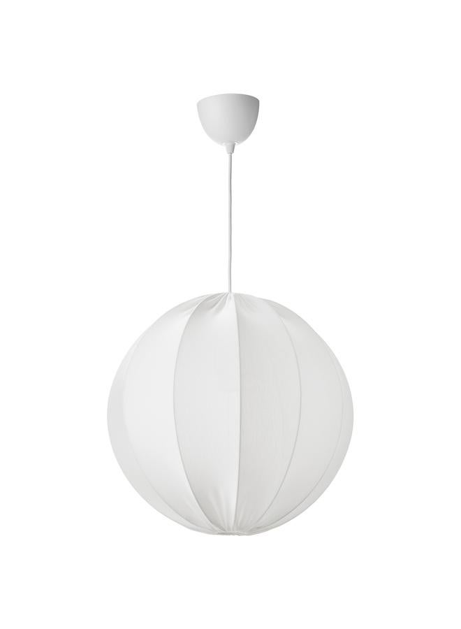 Zaboon Pendant Lamp, White, 50 Cm - Image 1