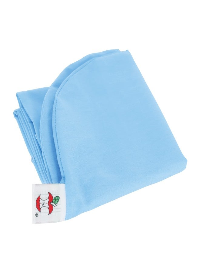 Core Products Slip-On Pillow Case, Blue - Jackson Roll Pillow - Image 4