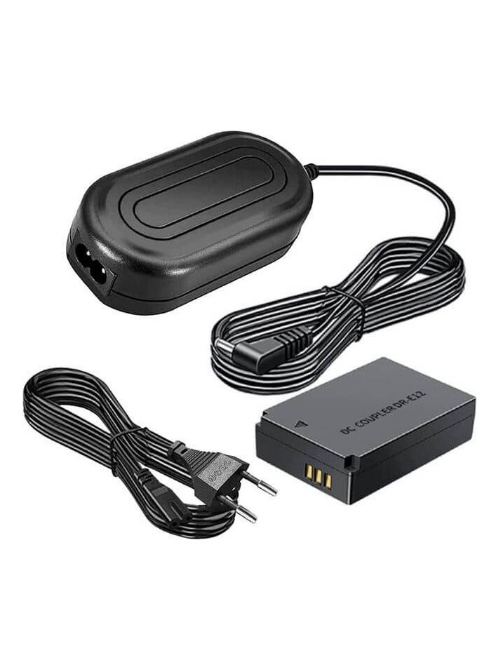 BESTON BESTON Dummy Battery Replacement with LP.E12 - 7.4V - 2A - Replacement dummy battery for cameras using LP.E12 battery type. - Image 1