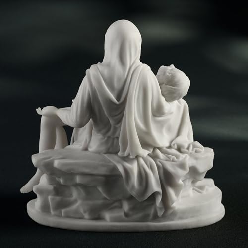 US Michelangelo's Pieta Statue Sculpture Madonna Jesus - Image 5