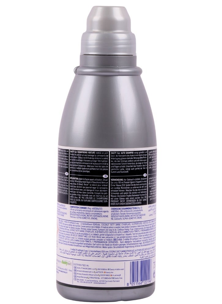 Dasty - Car Wash Shampoo & Polish 750 ml – Effective Paint Cleaning Formula with Quick Drying – Made in Italy - Image 1