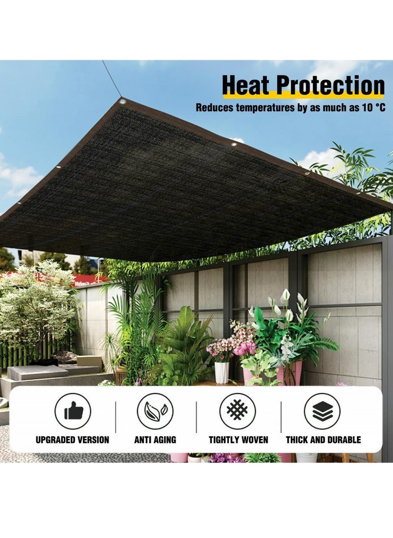 Generic Shade Net 2x2M, Sun Shade Cloth Shade Sail for Canopy, Greenhouse, and Patio  - Image 2