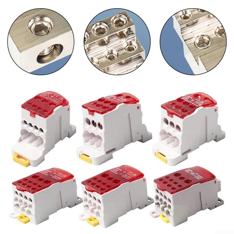 500A Power Junction Box With Tinned Brass Guide For High Current Wiring - Image 4