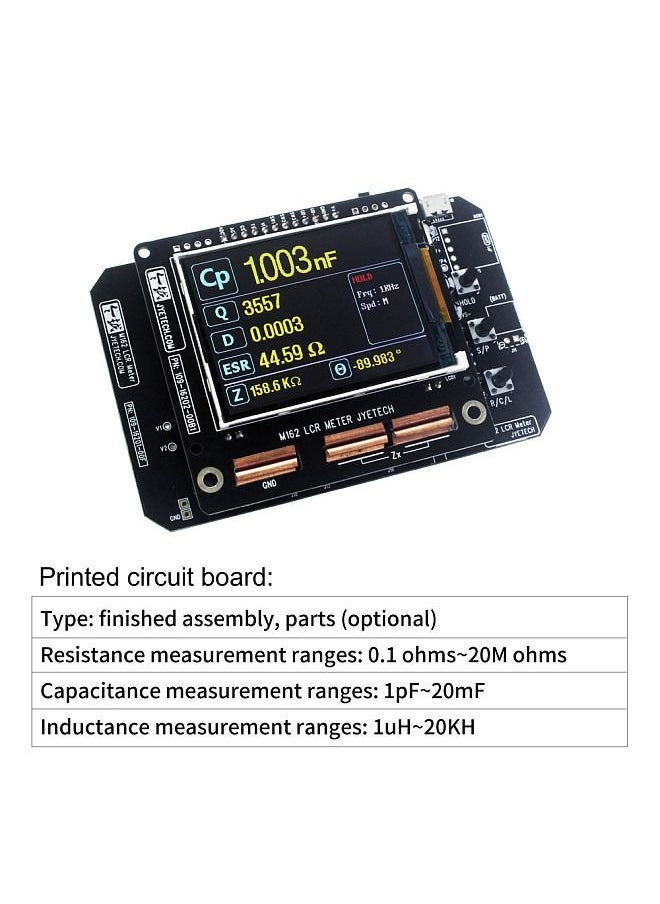 Portable Digital Inductance Capacitor Resistance Meter DIY Kit