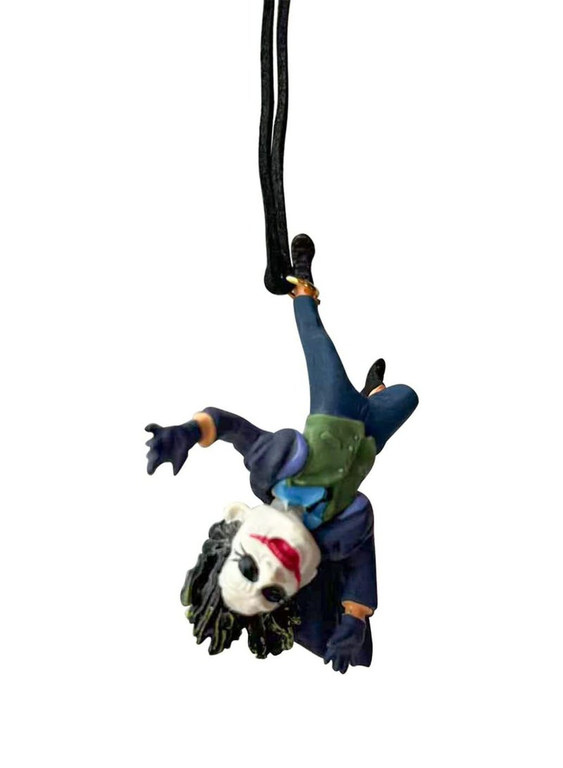 Clown Car Pendant Interior Rearview Mirrors Charms Hanging Ornament, Rear View Mirror Hanging Accessories, Funny Accessories for Office Home Hanging, Micro Landscape Decor, Birthday Romantic Gift - Image 1