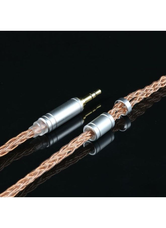 8 Strands Of High Purity Oxygen-free Copper HIFI Headset Upgrade Line Audio Line Shure MMCX 2ipn Fever Wire Manufacturers-Color:QDC-Length:3.5MM  - Image 3