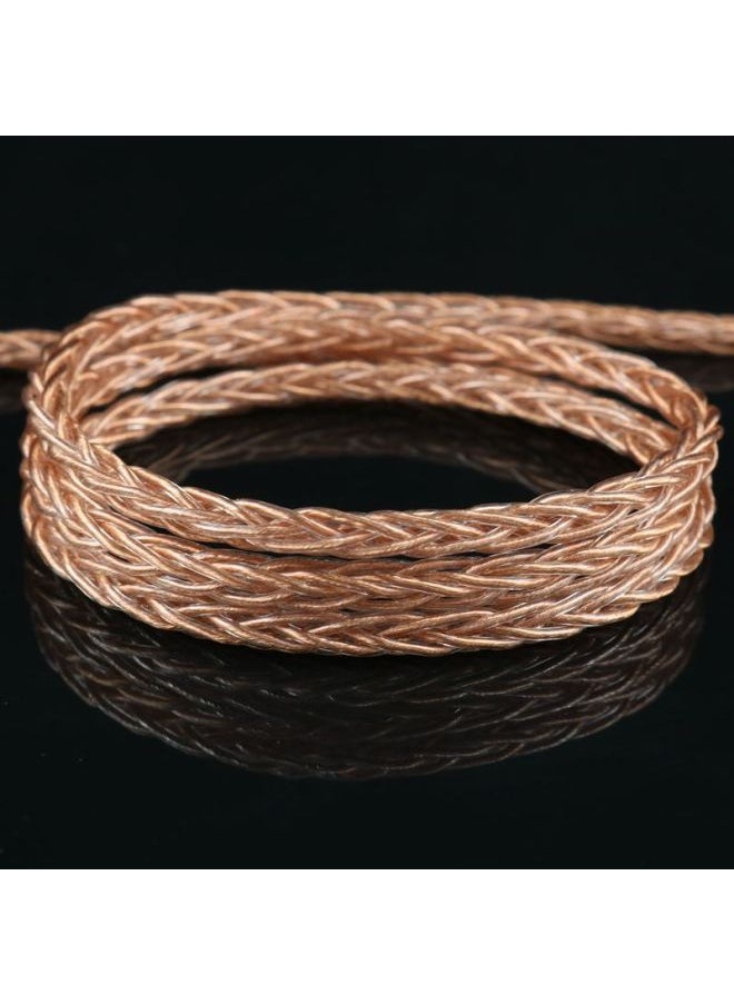 8 Strands Of High Purity Oxygen-free Copper HIFI Headset Upgrade Line Audio Line Shure MMCX 2ipn Fever Wire Manufacturers-Color:QDC-Length:3.5MM  - Image 4
