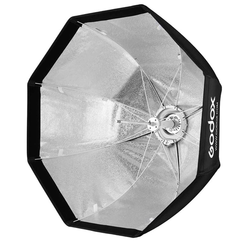 Godox SB-GUE80 80cm / 32 Inch Portable Octagon Honeycomb Grid Umbrella Speedlite Softbox with Bowens Mount - Image 2