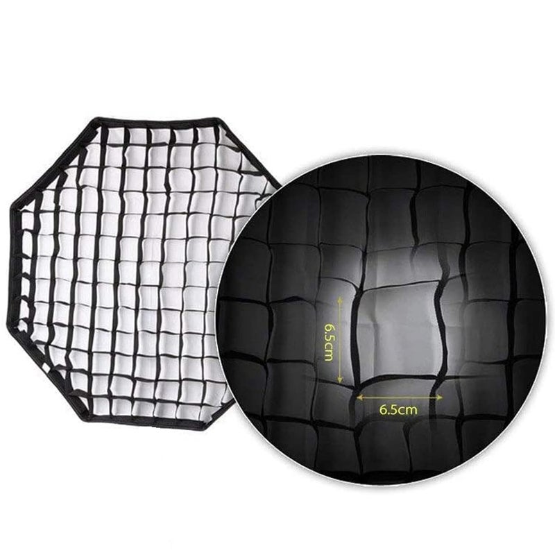 Godox SB-GUE80 80cm / 32 Inch Portable Octagon Honeycomb Grid Umbrella Speedlite Softbox with Bowens Mount - Image 4