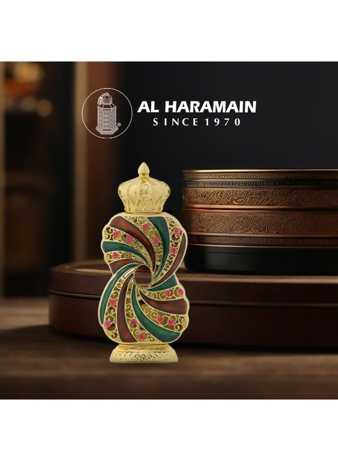 Al Haramain Tanasuk Perfume Oil 12ml - Image 3