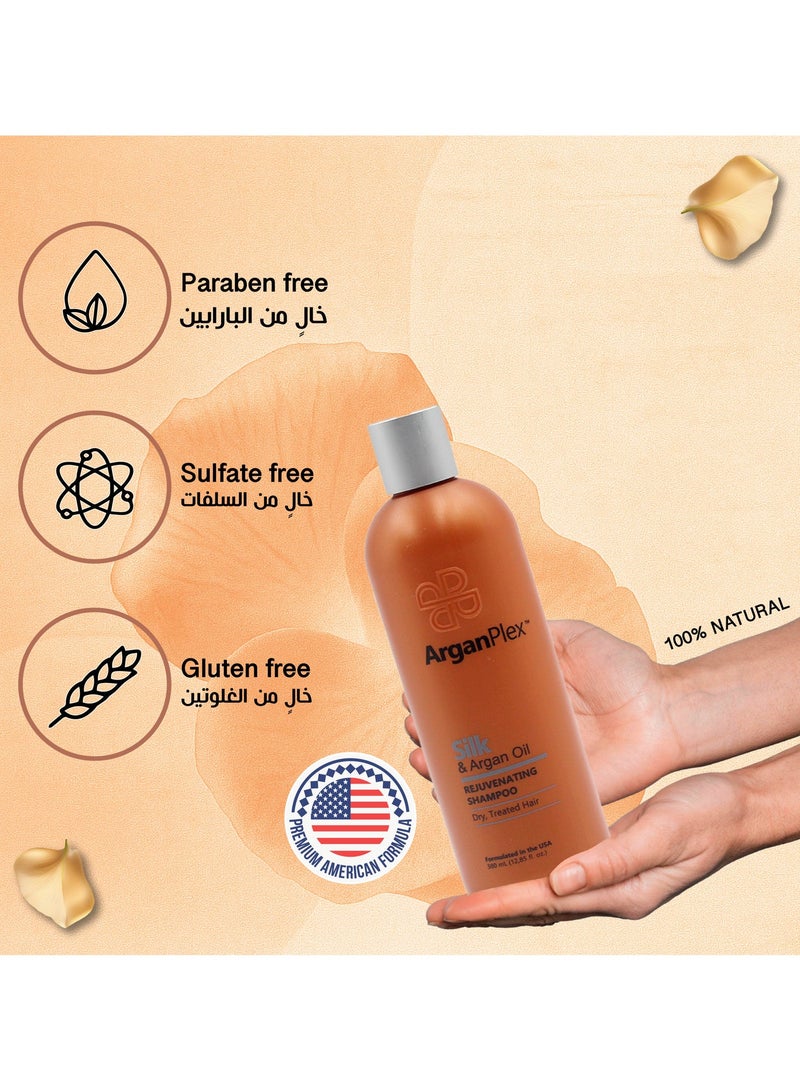 Argan PLEX Shampoo -  Perfect Solution for Dry and Damaged Hair - Image 4