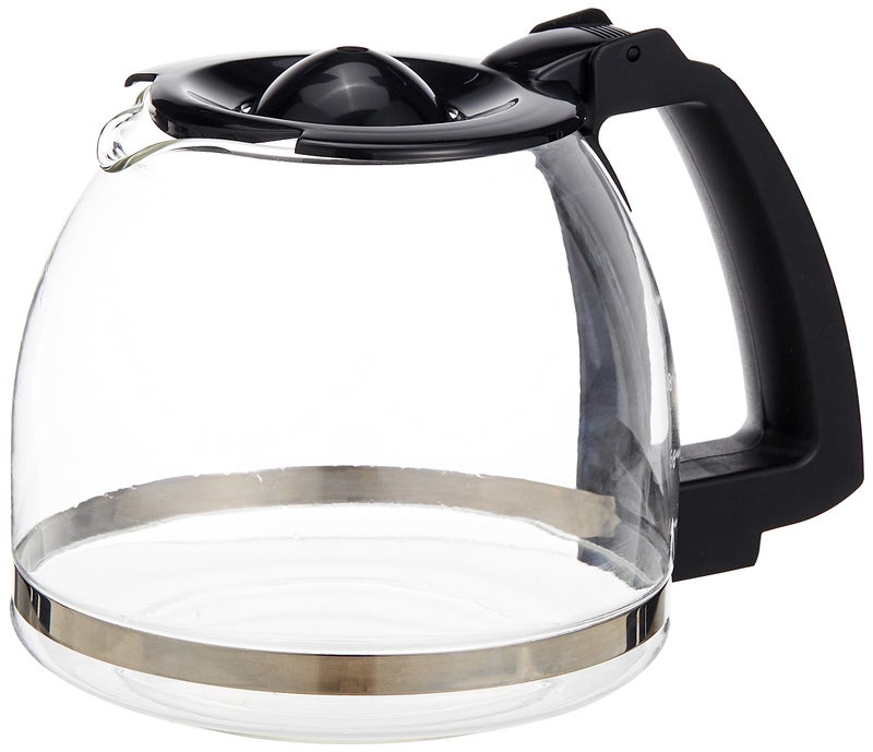 Capresso 10-Cup Glass Carafe With Lid For Coffeeteam Gs Coffee Maker (Only Fits Capresso Model #464), Black - Image 1