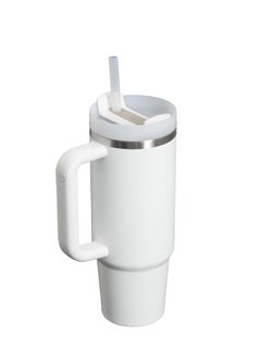 Stanley Stanley Quencher H2.0 Tumbler with Handle & Straw 30 oz | Twist On 3-Way Lid | Cupholder Compatible for Travel | Insulated Stainless Steel Cup | BPA-Free | Frost  - Image 2