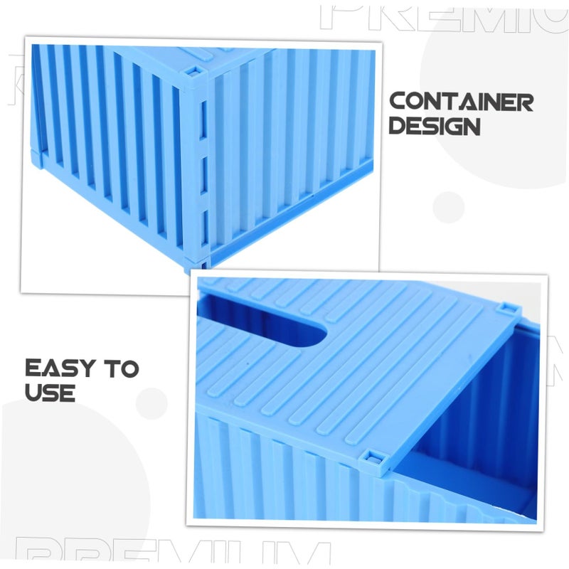 Vintage Retro Rectangular Tissue Box Holder Storage Container Office Car Decor - Image 4