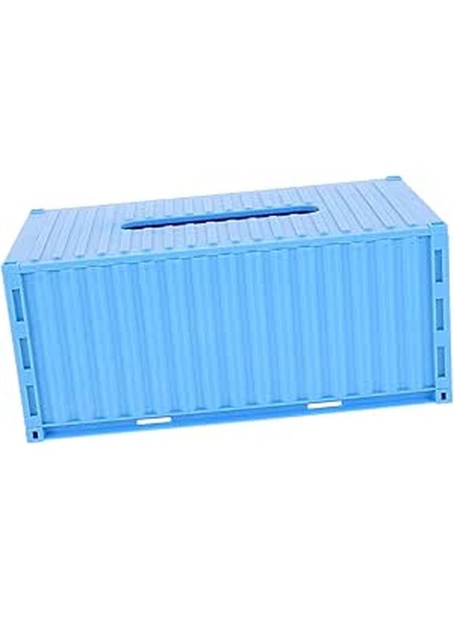 Vintage Retro Rectangular Tissue Box Holder Storage Container Office Car Decor - Image 1