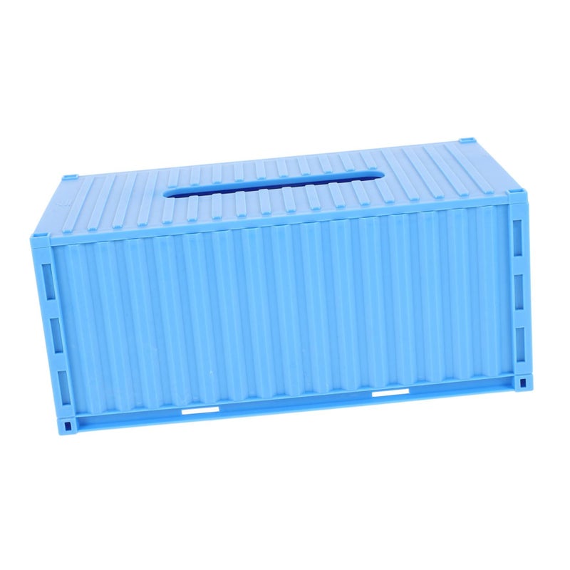 Vintage Retro Rectangular Tissue Box Holder Storage Container Office Car Decor - Image 2