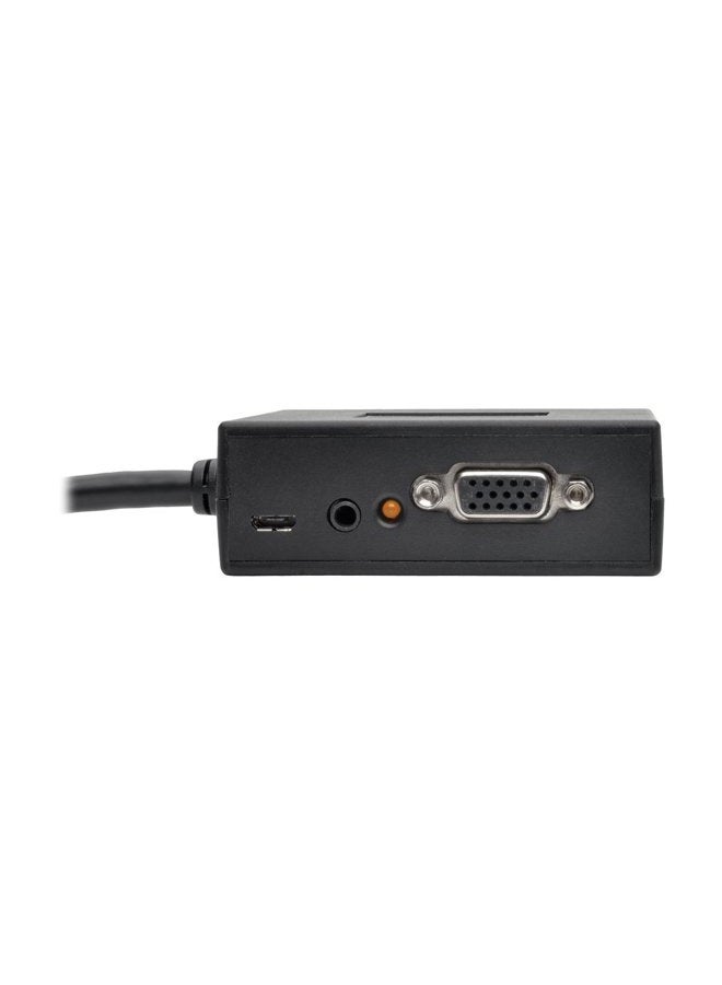 Tripp Lite 2-Port HDMI to VGA Splitter (M/2F), Audio/Video Adapter, HDMI to HD15, 1080p (P131-06N-2VA-U) - Image 3