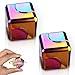 Dr.Kbder 2 Pc Fidget Spinner Toys Cube Adults Easter Basket Stuffers for Teens Metal EDC Cool Desk Gadgets Office Toys Small Anxiety Figette Sensory Toy ADHD Tool Fingears Figet Stress Valentine Gift For Boy - Image 2