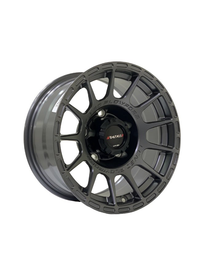 Lenso جنط ألوي لنسو فينوم-7 VN7 15x8 5x139.7 ET-6 هايبر داكن - Image 2