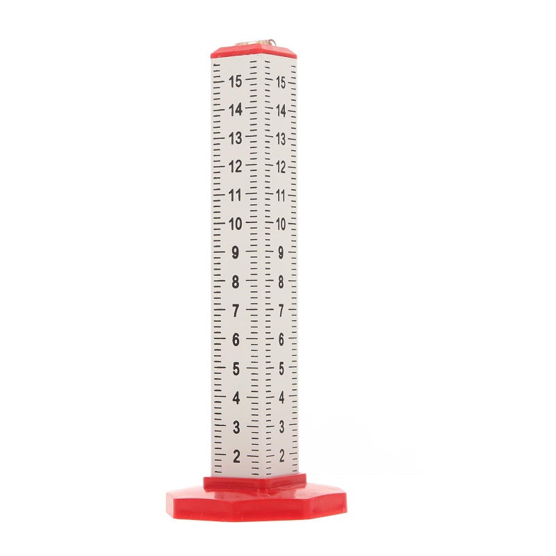 Floor Tile Leveling System Contour Gauge With Four Sided Scale Precision Ruler For Interior Finish And Ceiling Installation Masonry Positioning Tool - Image 1