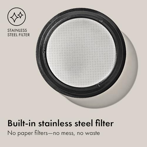 OXO Brew Rapid Brewer - Portable Coffee Maker, Fast Manual Hot & Cold Brew, Small Handheld Brewer, Compact Travel Coffee Maker - Image 5